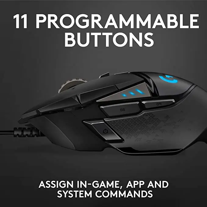 オリジナルのlogitechg502ゲーミングマウス,プロのヒーロー,高性能 