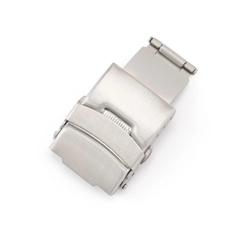 Stainless Steel Solid Double Push Button For Seiko Watch Strap 16mm ...