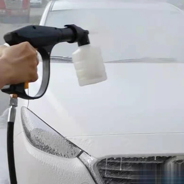 180 Ml -Es Autó Nagynyomású Habszappan Spray Fúvóka Vízhab Palack Lándzsa Mosószer Tároló - Image 3