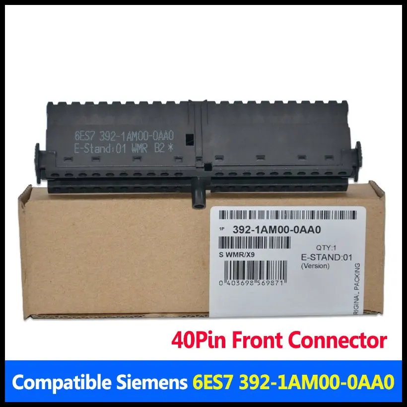 Il Cnc 1Am00 1Aj00 Adatto A Siemens S7-300 Il Connettore Anteriore Terminale 6Es7 Del Connettore 20Pin Di 40 Pin