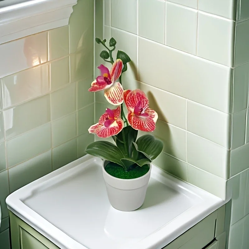 Elegant Artificial Orchid Home Decor 4