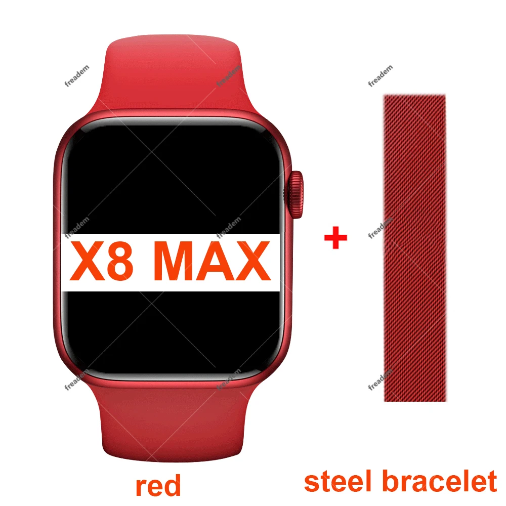 2pcs X8 Max smart watch 