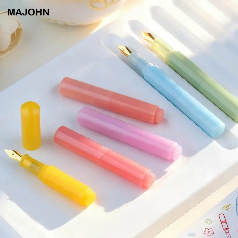 MAJOHN Candy Color Mini Fountain Dip Pen - Artistic Girl Cute Ins Style Stationery