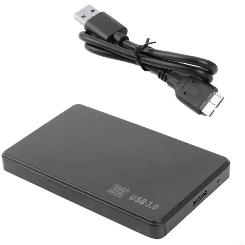 L41E 2PCS 2.5인치 외부 인클로저 USB2.0 핫 스왑 가능 도구가 없는 Hdds 솔리드 케이스 일반 적합