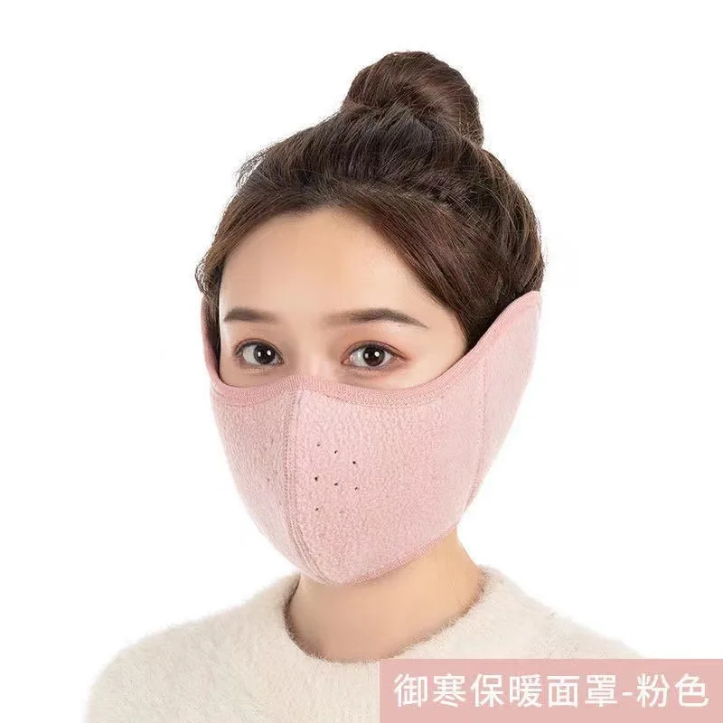 Winter Unisex Warm Fleece Mask Windproof Cycling Facemask Anti Dust Reusable Outdoor Sports Thermal Headwear