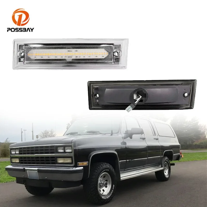 

2Pcs Car LED Front Side Marker Lights Warning Turn Signal Lamp GM2550115 GM2551107 for GMC SUBURBAN GMC 1981 1982 1983 1984-1991