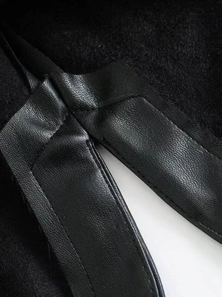 Рисунок 5 - Женская однобортная куртка из ПУ кожи