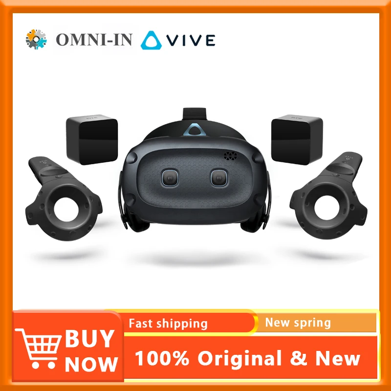 Htc Vive Cosmos Elite Headset Smart Vr Glasses Professional Virtual Reality Vr Set Steam Vr Game 3D Watch Connect Computer Pc