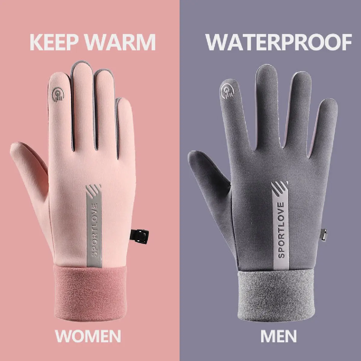 Warm Waterproof Gloves 2
