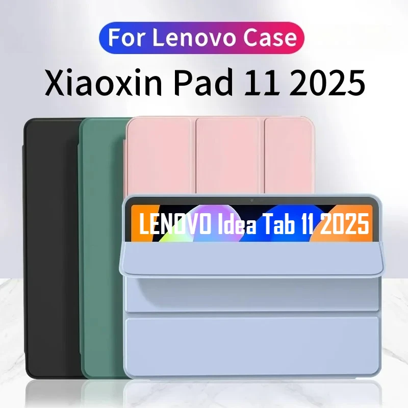 Premium Liquid Silicone Flip Stand Case for Tablets - Soft PU Cover, Enhanced Protection