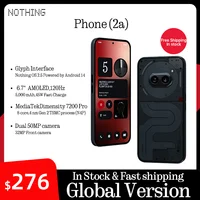 Global Version Nothing Phone (2a) MTK Dimensity 7200 Pro 50MP Main Camera 6.7” 120Hz AMOLED Display  45W Charge 5000mAh Battery 1