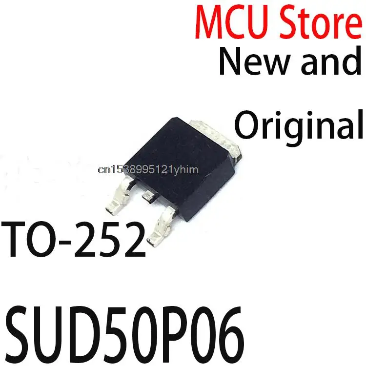 

10PCS New and Original SUD50P06-15 TO-252 50P06 TO252 SUD50P06-15L SOT SUD50P06-15L-E3 SUD50P06