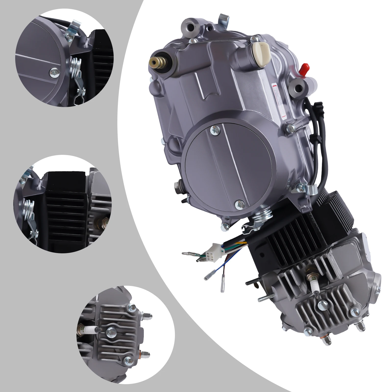 Moteur Lifan 125cc 4 Temps – Pour Moto Pit Bike Dirt – Moteur Complet