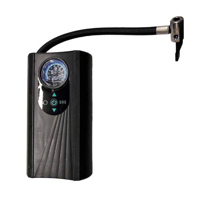 Electric Corded Car Tire Air Compressor Inflator Compact with 3 Valve Adaptors Air Pump for Car Motorcycles Multifunctional