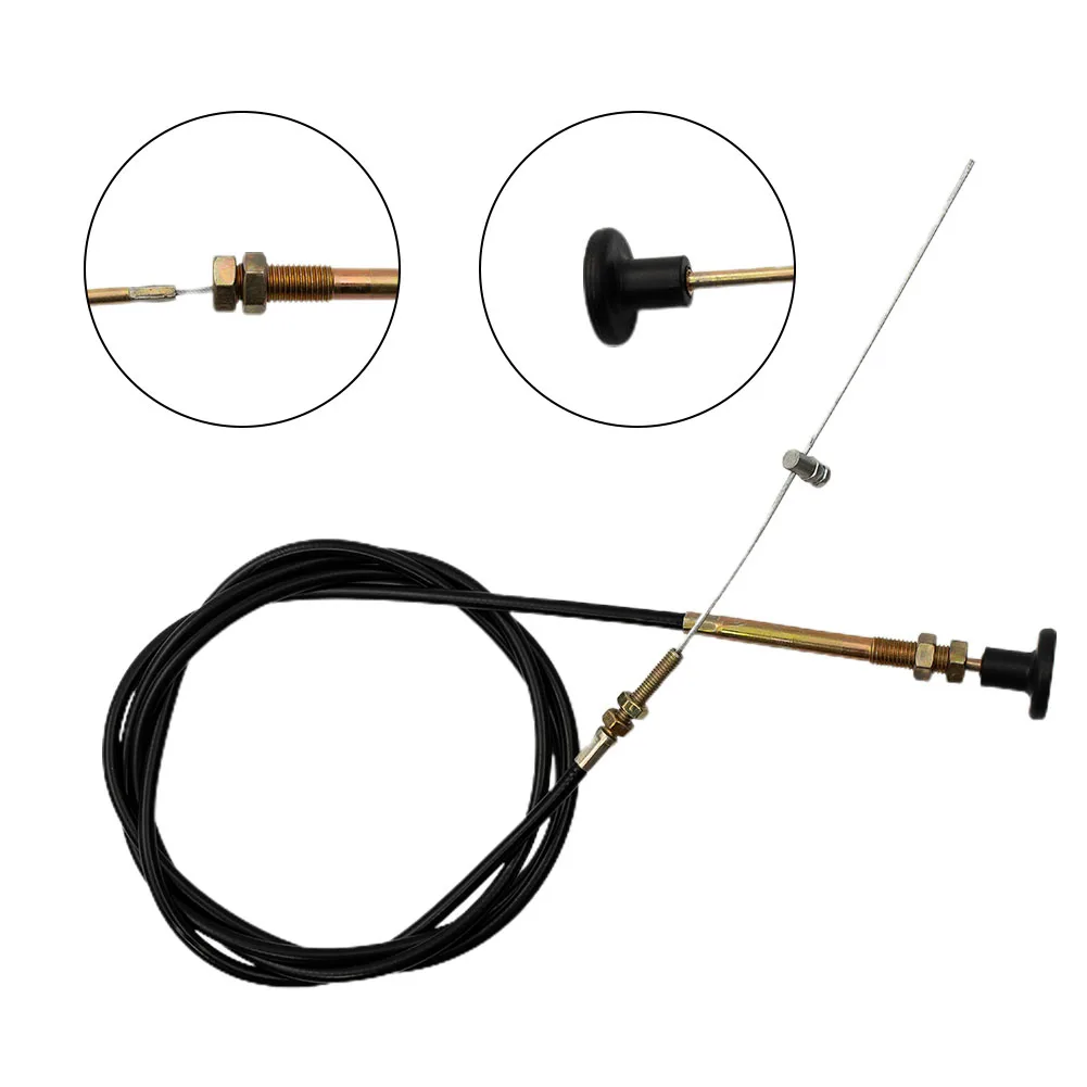 Parar Choke Bowden Controle de Fio de Cabo Capota do Motor de Acelerador Combustível Flameout Fios Elétricos Acessórios de Equipamentos Comerciais