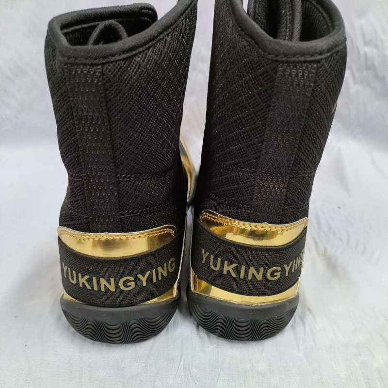 Professional Wrestling Shoes Men Top Quality Boxing Shoes Mens Black Gym Training Shoe Man Luxury Brand Fighting Boots