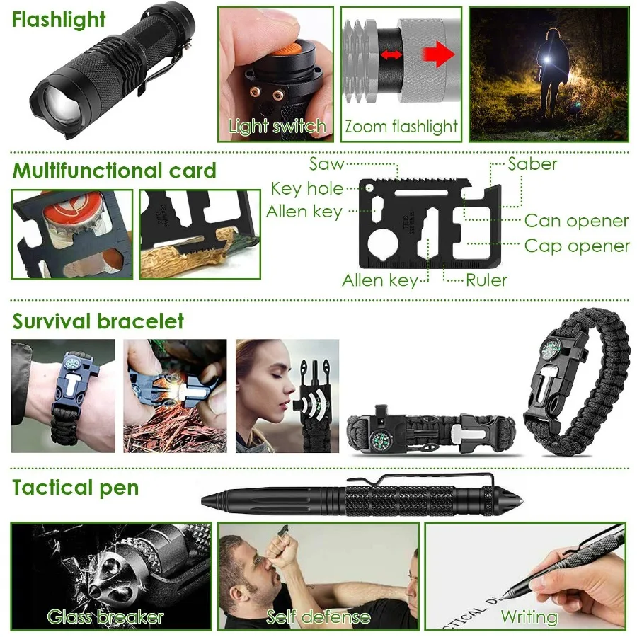47Pcs Emergency Survival Kit 4