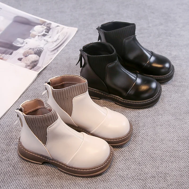 Girls Soft Bottom Anti Slip Boots Autumn Winter