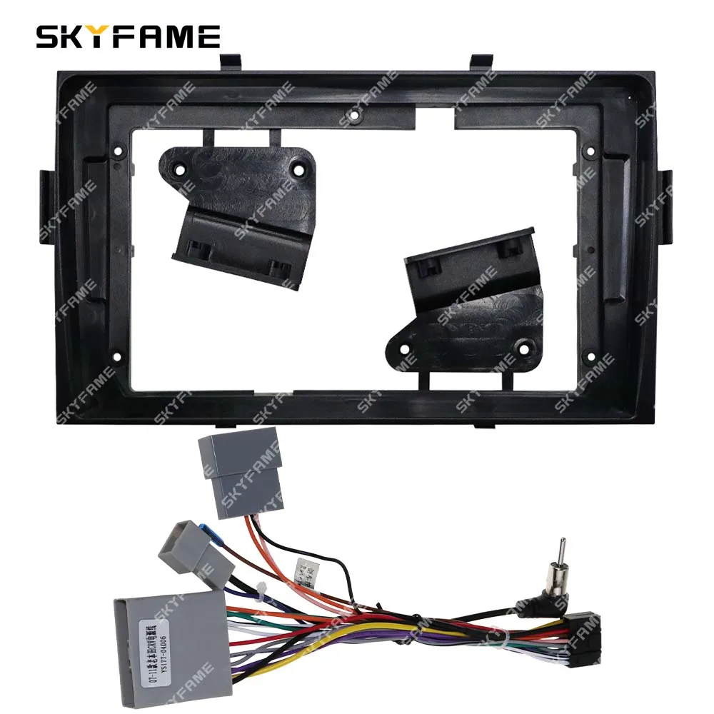 

SKYFAME Car Frame Fascia Adapter Android Radio Dash Fitting Panel Kit For Honda Ridgeline