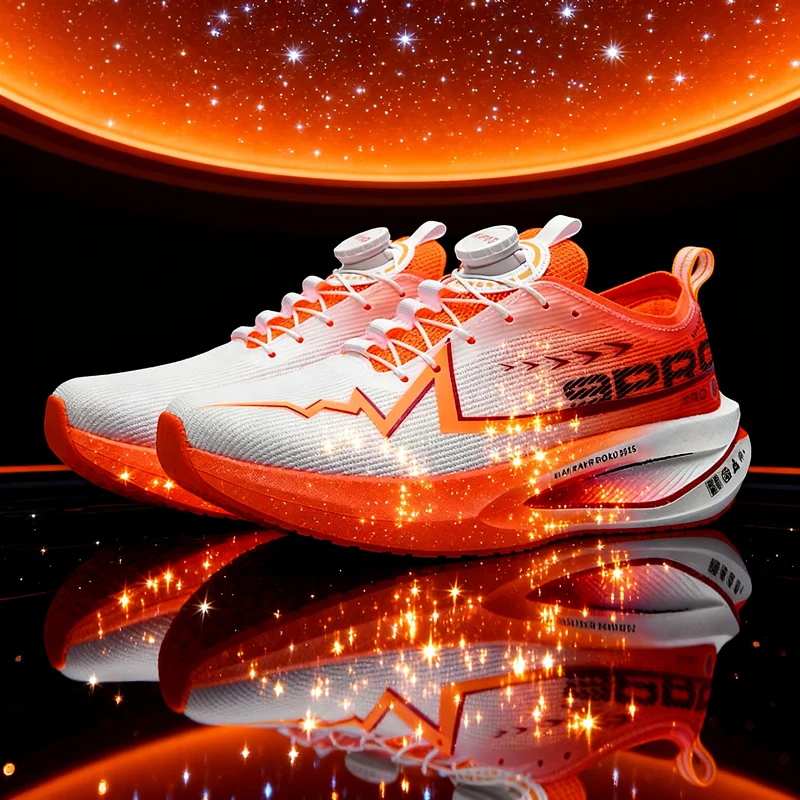 Unisex Breathable Mesh Running Shoes with Shock-Absorbing Sole