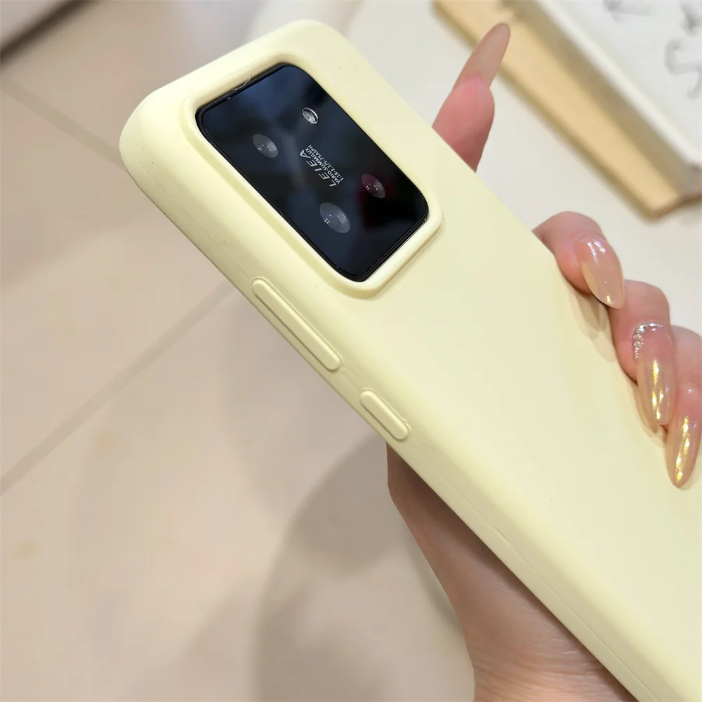 Luxury Candy Liquid Silicone Bumper Phone Case - Ultra Matte Skin Protective Soft Back Cover