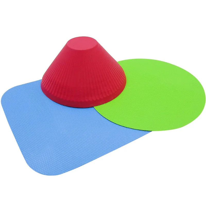 

3pcs/set Silicone Jar Gripper Pads Round Jar Opener Kitchen Anti-Slip Coffee Coasters Multi-Purpose Bottle Lid Openers 12.5cm