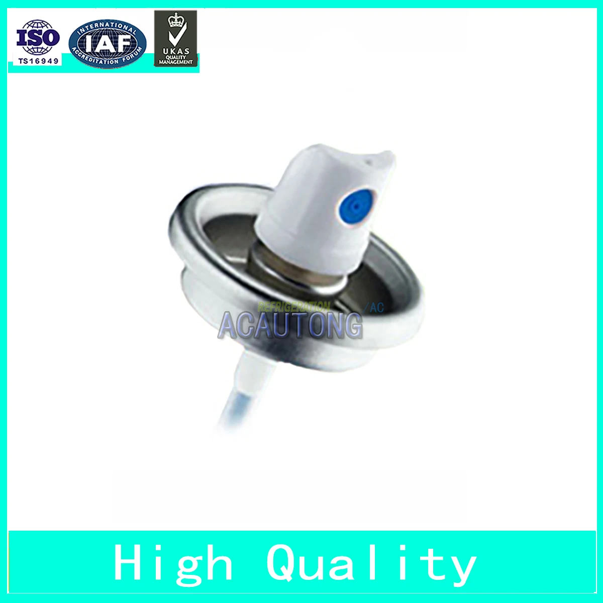 tinplate female aerosol valve spray valve with tube