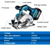 Brushless Circular Saw 5 Inch 125mm Multifunctional Cutting Tool Handheld Cordless Electric Chainsaw for Makita 18V Battery 2