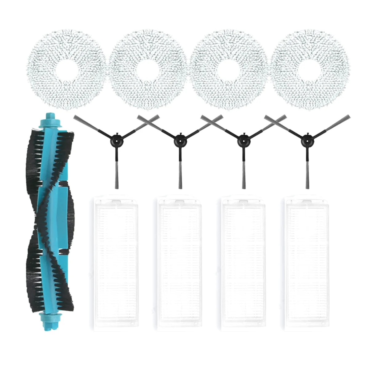 

Запасные части для Cecotec Conga 11090 Spin Revolution, аксессуары, основная боковая щетка, фильтр НЕРА, насадка на швабру