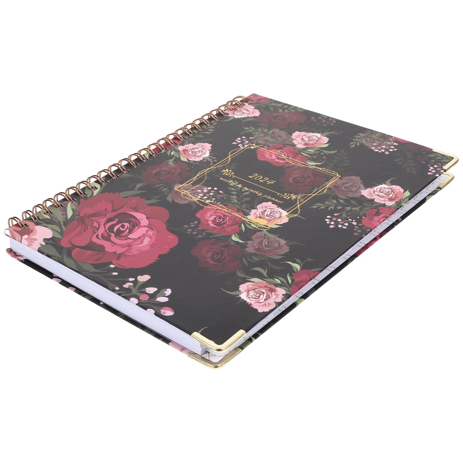 

Possible output: "2024 Daily Planner Weekly Appointment Book A5 Floral Yearly Agenda Calendar Organizer Hardcover