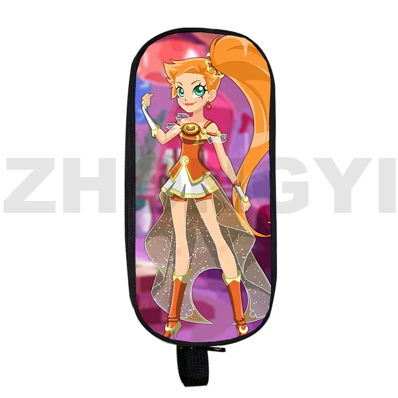 

Children LoliRockstar Cosmetic Cases Cute Lolirock Pencil Case Stationery Makeup Storage Bag Pen Box 3D Anime School Supplies