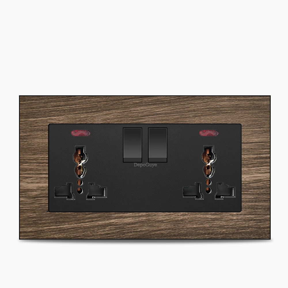 Dual 3Pin-Wood