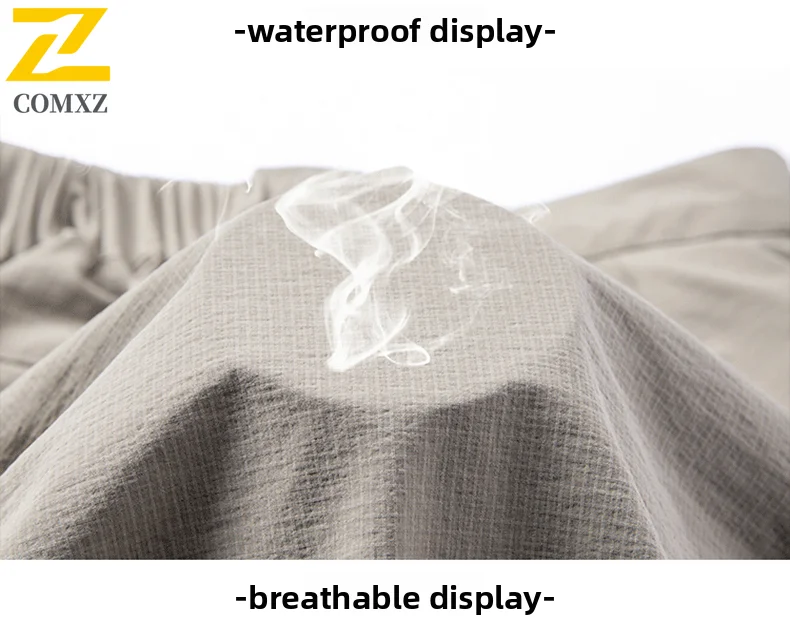 EiAO Men's Quick-Dry Outdoor climbing Pants Waterproof Windproof UPF50+ Hiking Cycling Beach Camping Fishing Multi-Scenario 2025