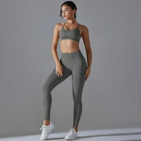Yoga Suit for Women Yoga Set Sexy Sport Suit Hip Lifting Sports Fitness Bras and Leggings Set Sports Suits Breathable Set - Image 6