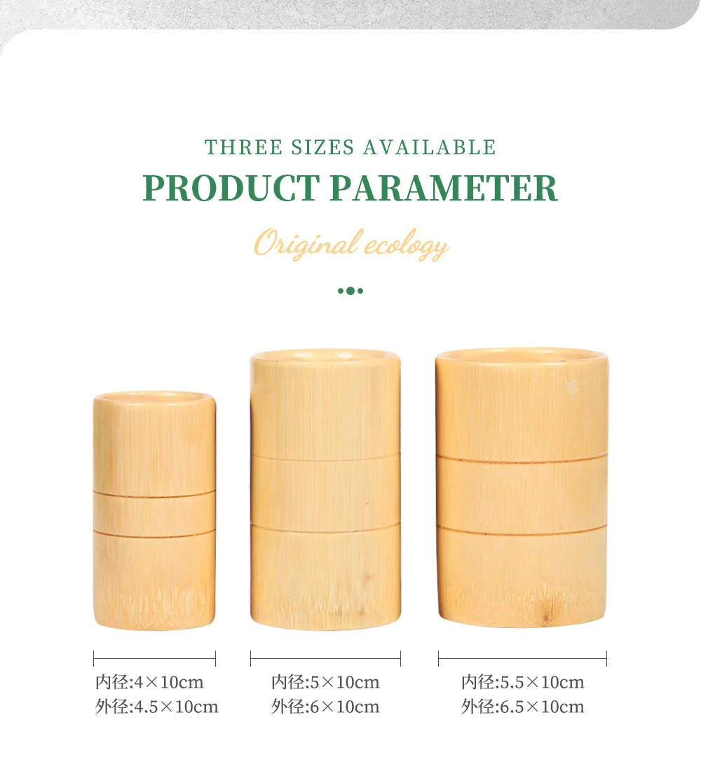 Description Picture 3 of itemFire Cupping Set Plantar Bamboo Cupping Jar Acupuncture Massage Traditional Chinese Medicine Carbonized Bamboo Pot Cans Back Arm