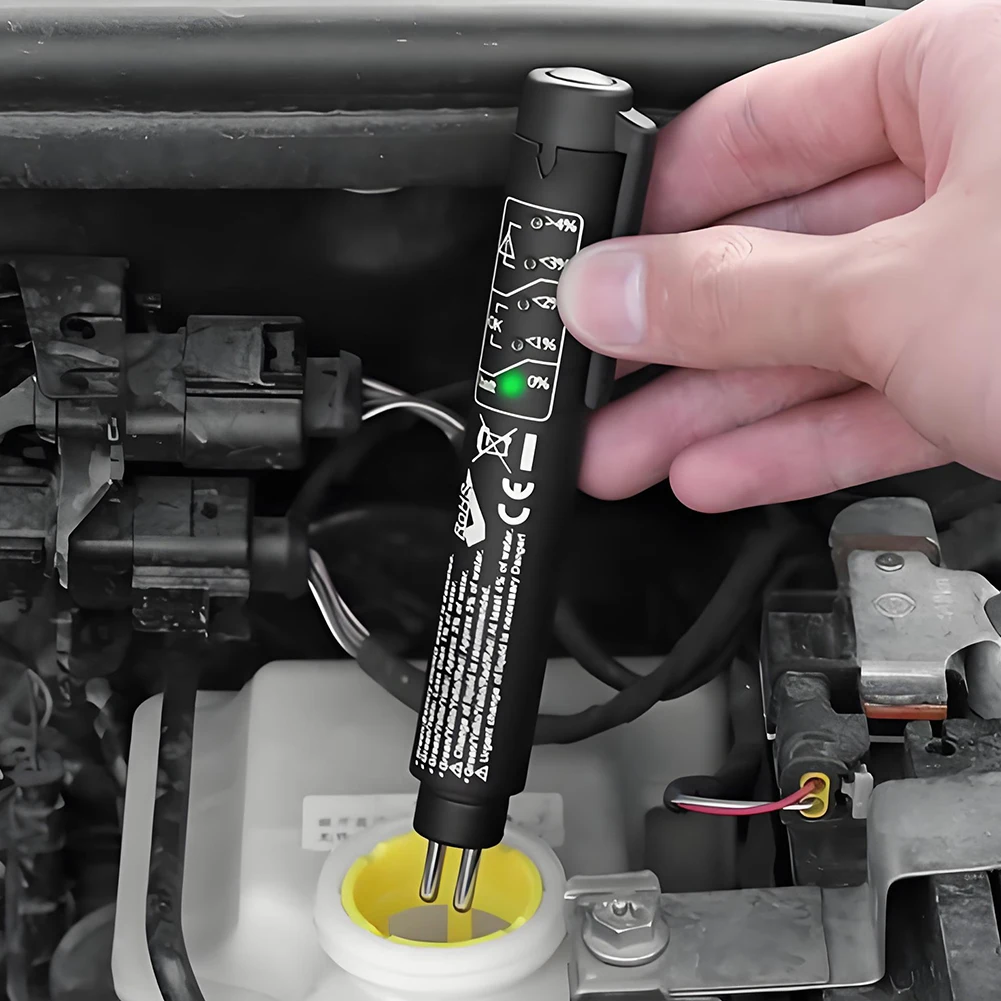 Car Oil Quality Testing Pen Tool Electronic Brake Fluid Tester Pen Universal Brake Fluid Testing Tool Car Vehicle Oil Meter 4