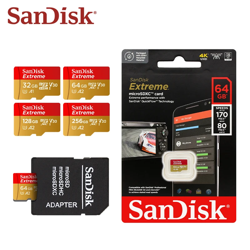 マイクロ SDカード 1TB Extreme PRO microSDXC A2 Amazon.com: SanDisk Extreme PRO microSDXC UHS-I Memory Card