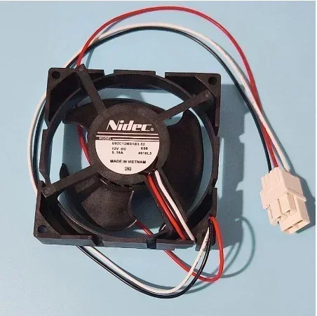 1Pcs U92C12MS1B3-52 NIDEC Cooling fan  for Samsung Refrigerator Fridge DA81-06013A 12V 0.16A Parts