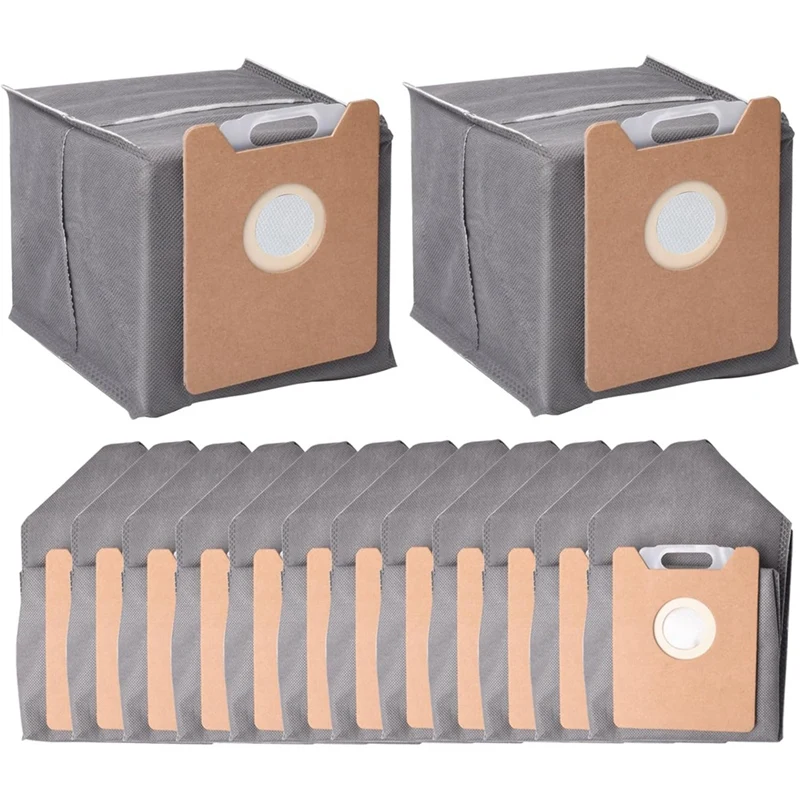 

Dust Bags Accessories Kit For Eufy G35+, G40+, G40 Hybrid+ Auto-Empty Station,Robot Vacuum Dust Bags Kit 14Pcs