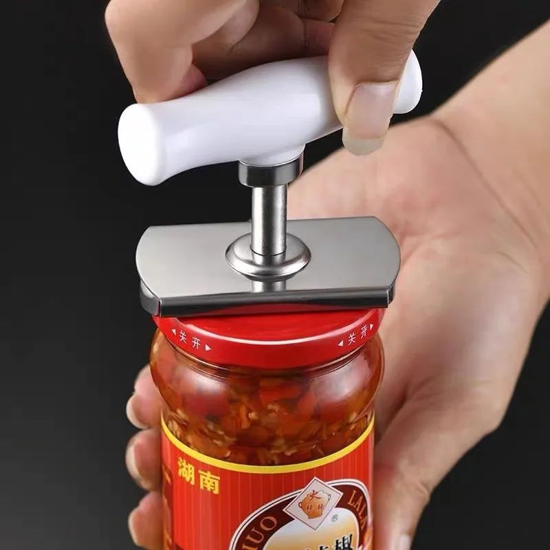

Manual Jar Opener Stainless Steel Multi-Function Lid Bottle Openers Adjustable Twist Can Opener Kitchen Accessories Gadgets Tool