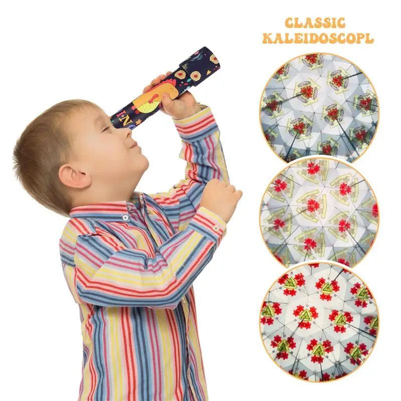 2pcs Kids Kaleidoscopes Early Educational Toys Children Toddlers Kaleidoscopes (Random Style)