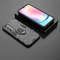 Shockproof Armor Phone Case - Durable Protective Cover for S24 Ultra (Black)