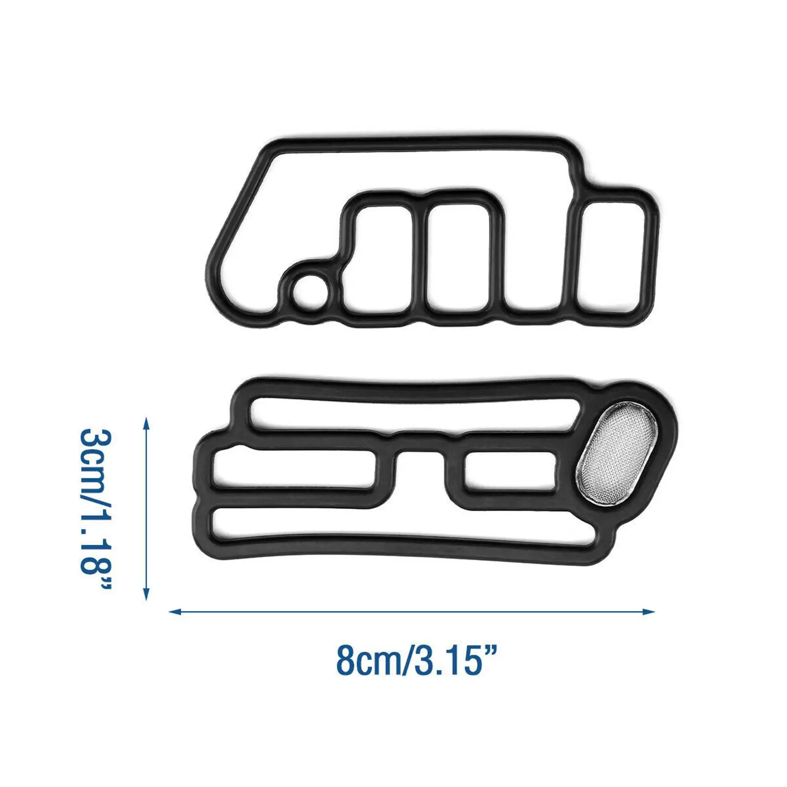 2Pcs Cylinder Head Solenoid Gasket Solenoid Gasket Durable for 