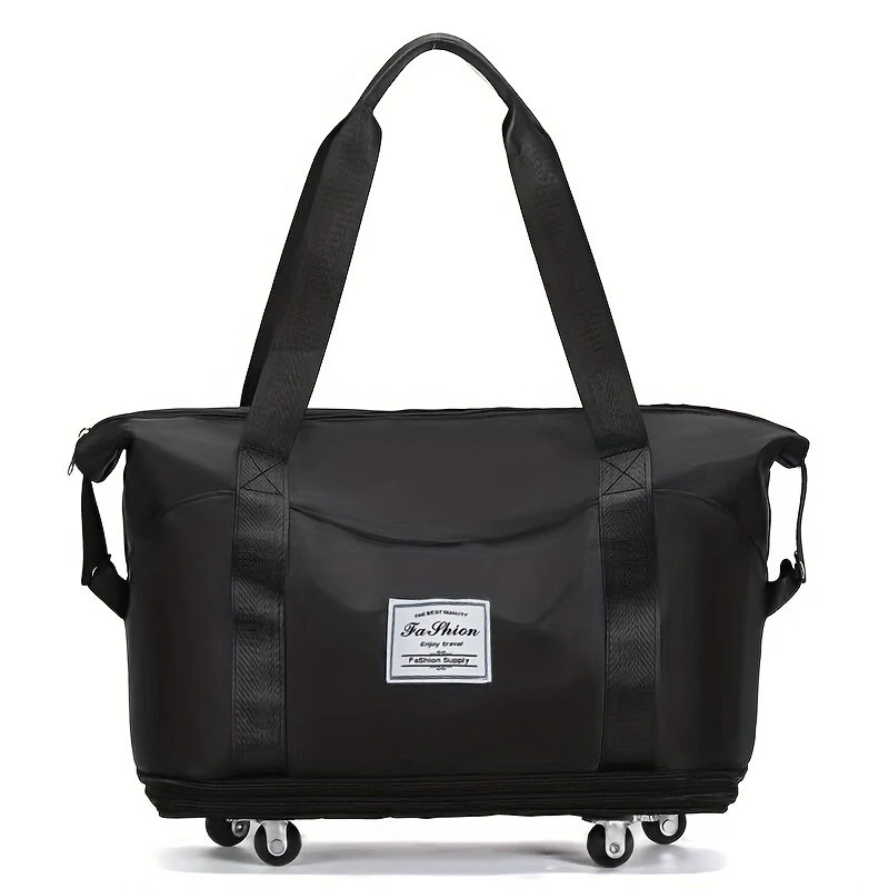 Foldable Travel Luggage Bag With Wheels For Moving And Storage_voghion.com
