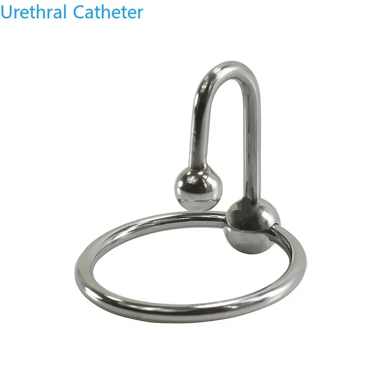 Horse Eye Stimulator Penis Plug Adult Sex Toy For Men Male Sounding Urethra Catheter Sound Dilator Metal Urethral Plug