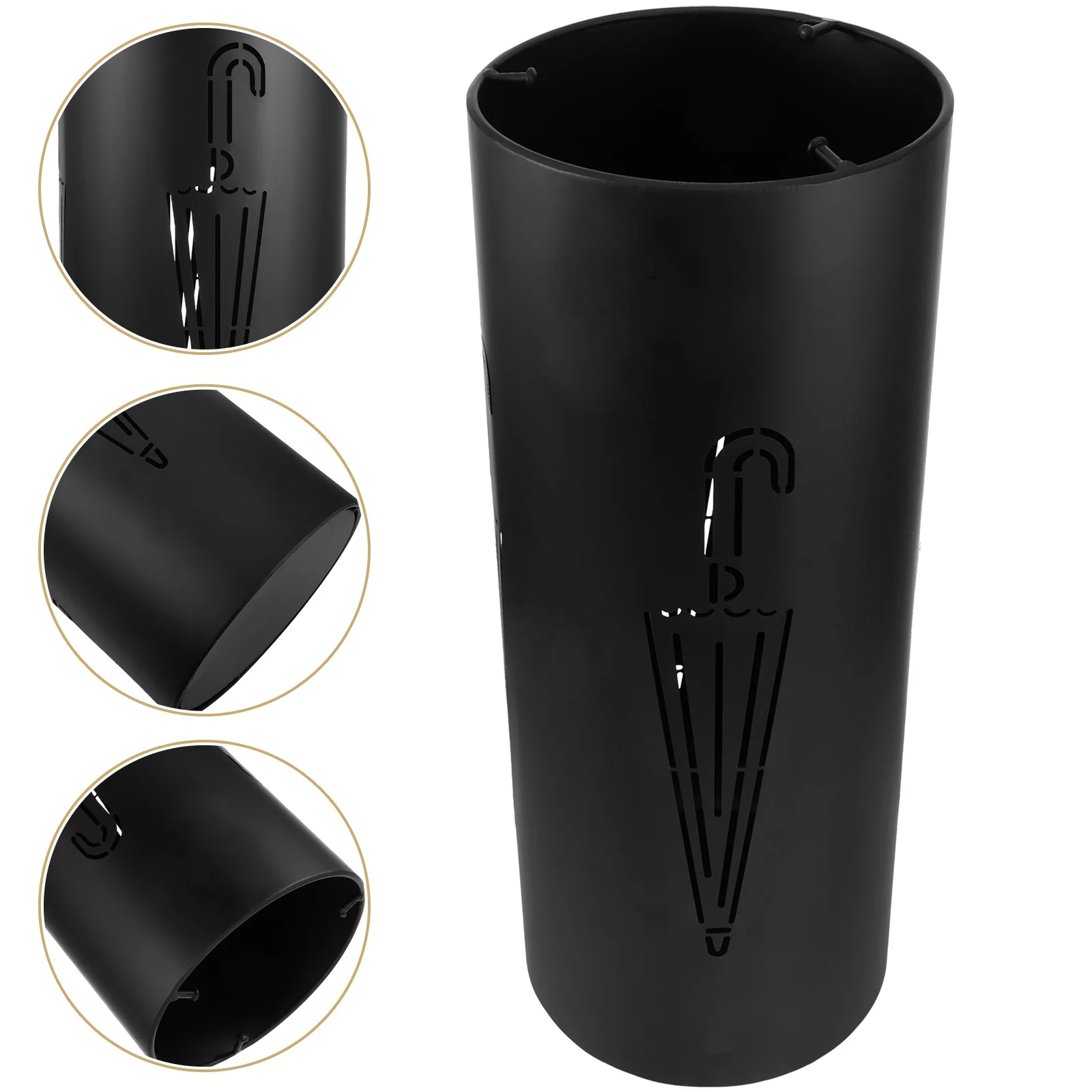 

Umbrella Stand Vase Home Storage Rack Household Holder Organizer Commercial Bucket Iron Metal