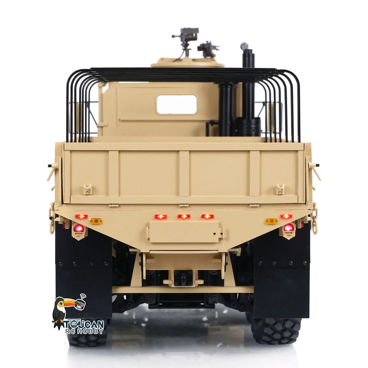 CROSSRC 1/12 Scale RTR TC6 Vehicle Radio Control Painted Finished Military Truck 6WD Light Sound Smoke 2 Speed Transmission 6