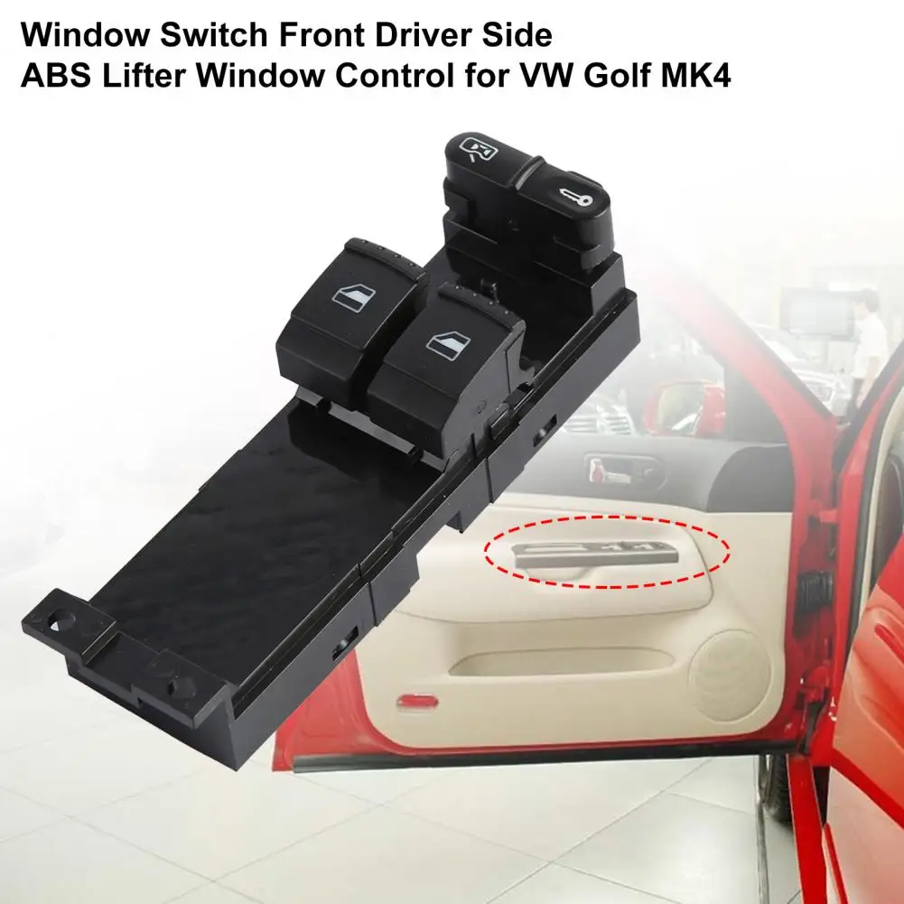 Practical Control Switch Easy to Install Window Switch Durable Non-fade 1J3959857 Window Control Switch