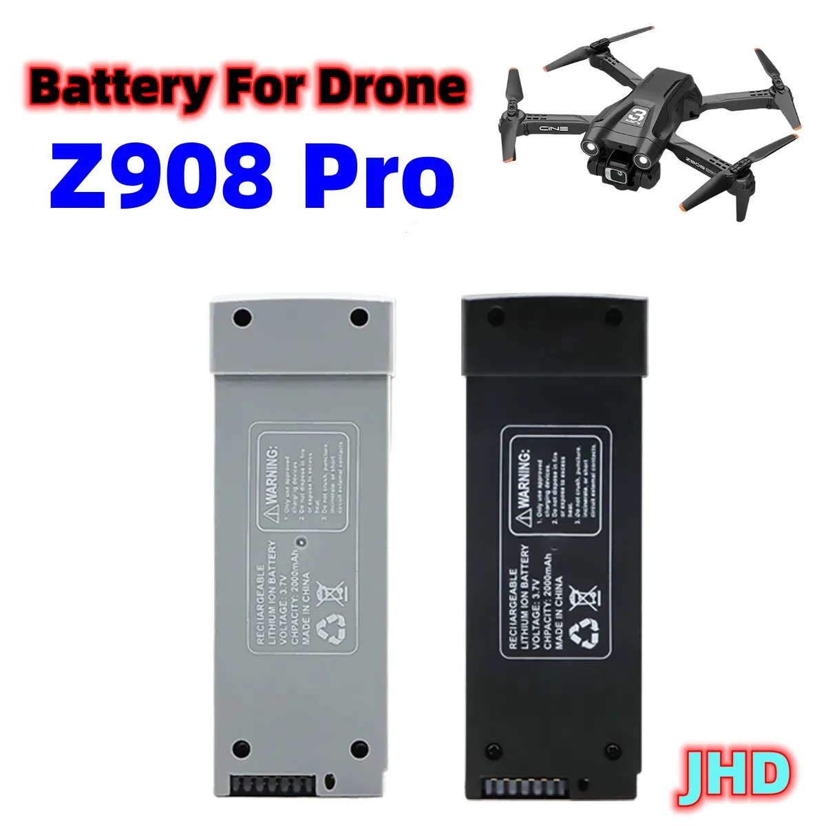 JHD-Batterie-Originale-pour-Drone-Z908-PRO-RC-Pi-ces-de-Drone ...