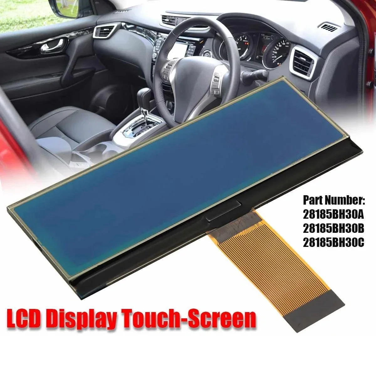 Car Screen LCD Display Navigation Radio Touch for Nissan Juke Micra Navara Note NV200 Qashqai
